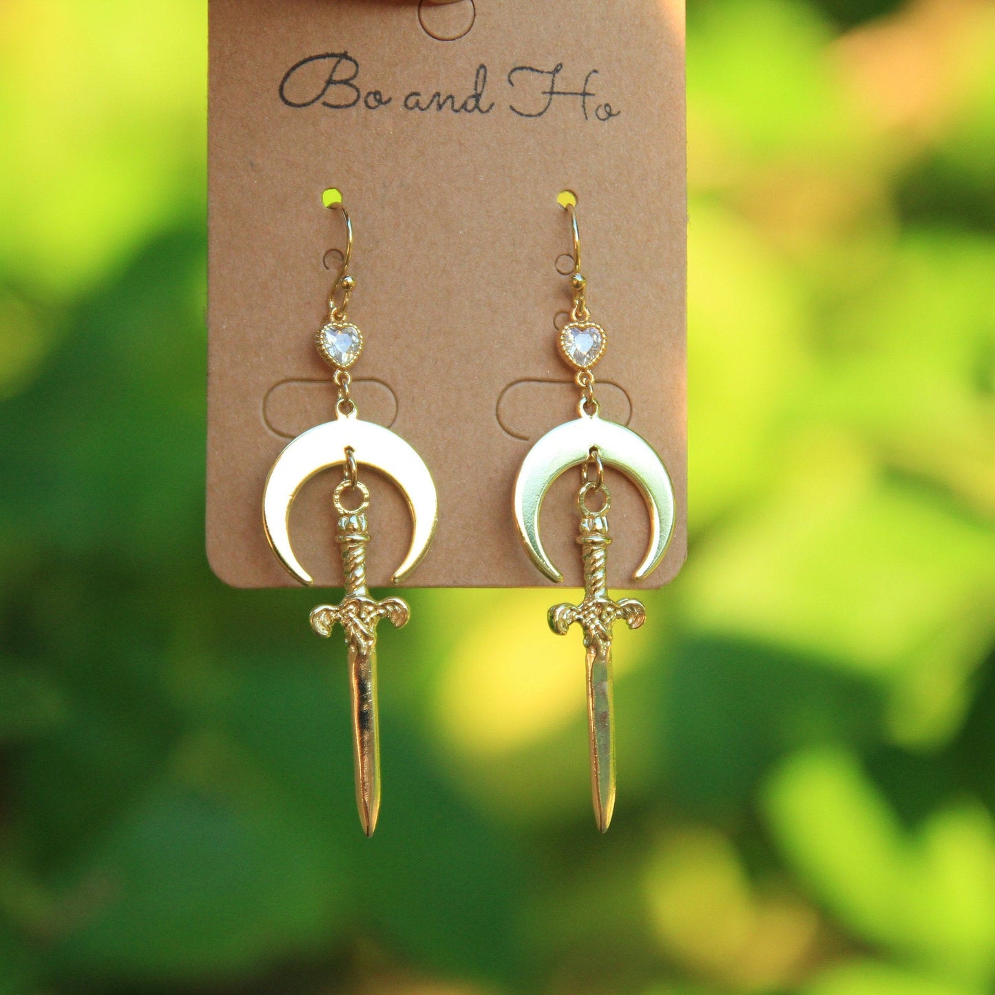 Moon Dagger Earrings