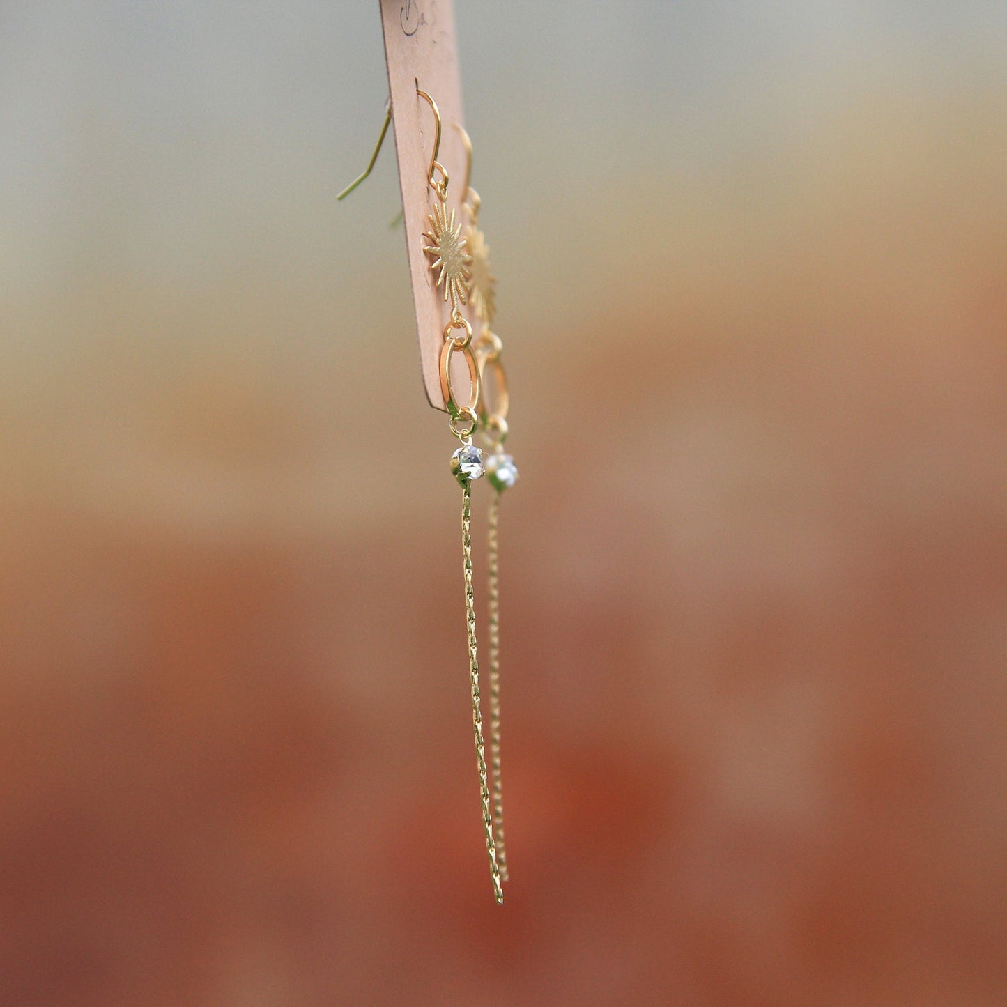 Golden Sun Earrings