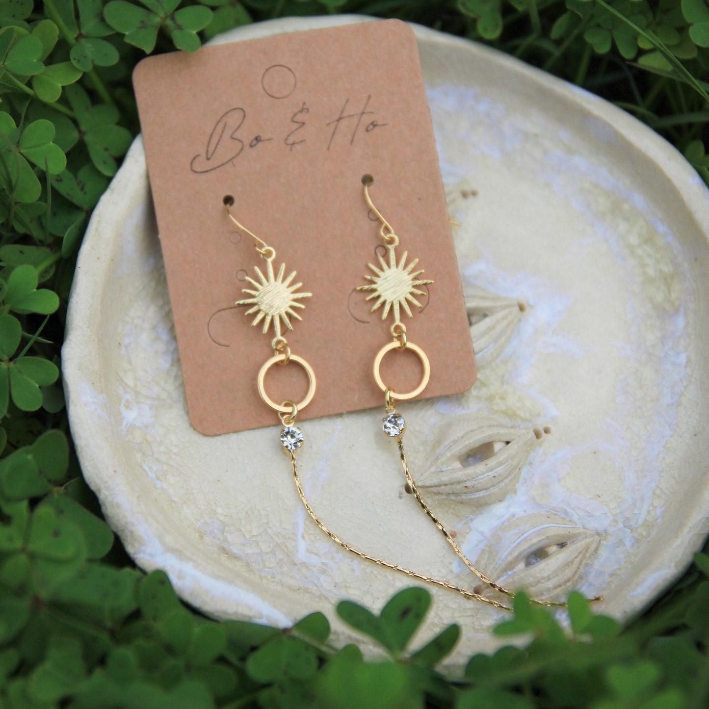Golden Sun Earrings