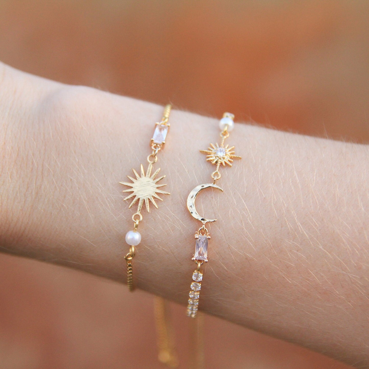 Gold Sun Bracelet