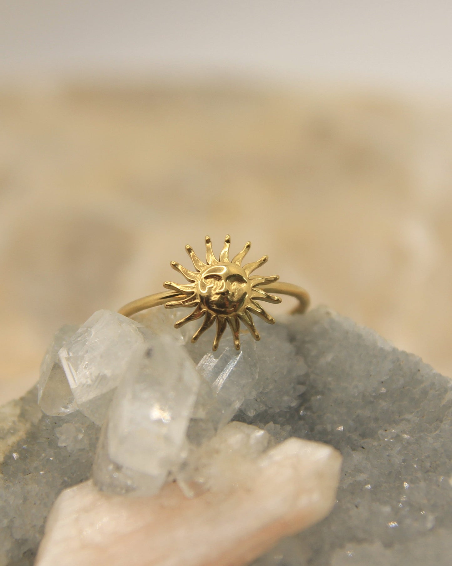 Golden Sun Ring