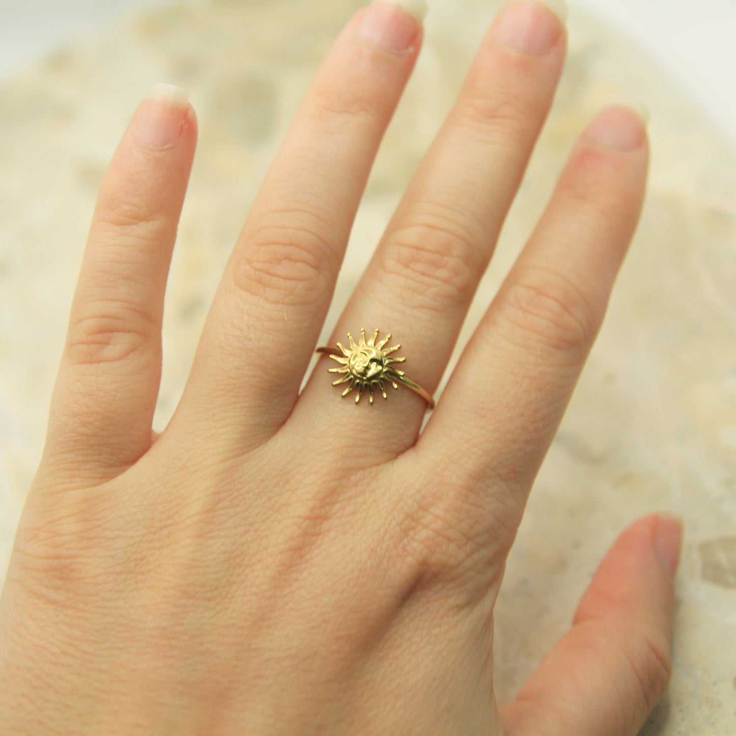 Golden Sun Ring