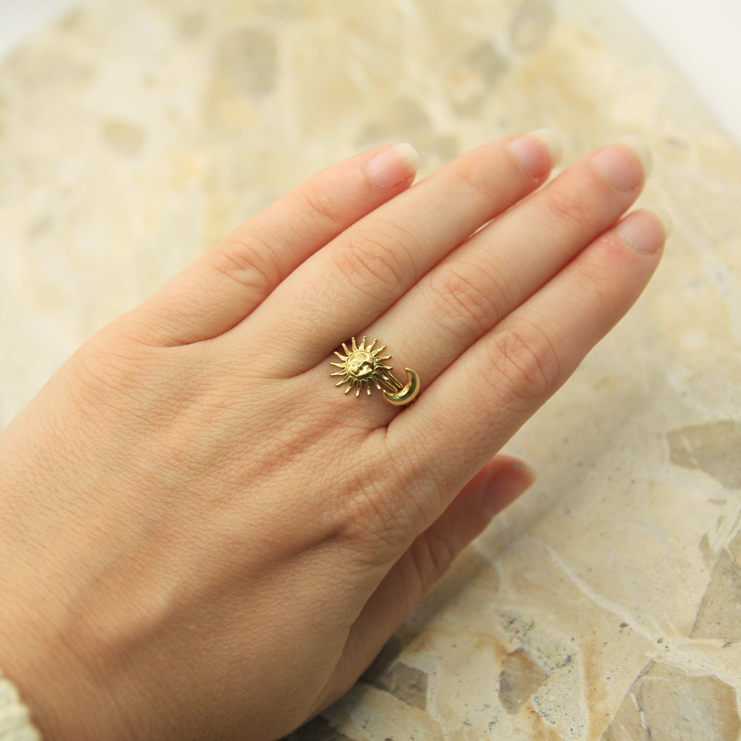 Golden Sun Ring