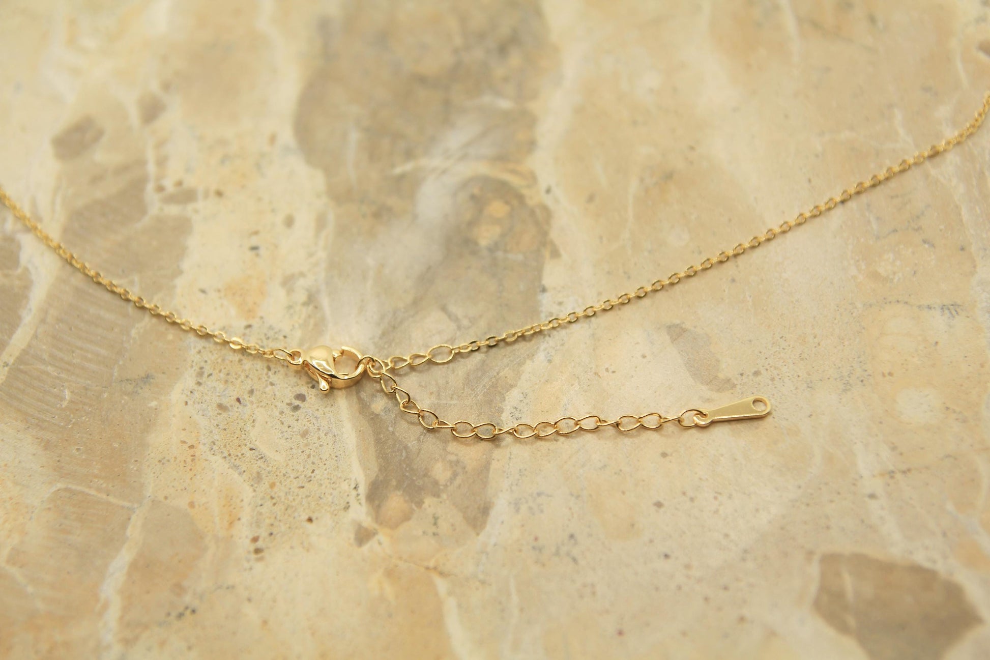 Handmade Opal Necklace | Gold Plated Dainty Chain | October Birthstone | Rainbow Opal Jewellery