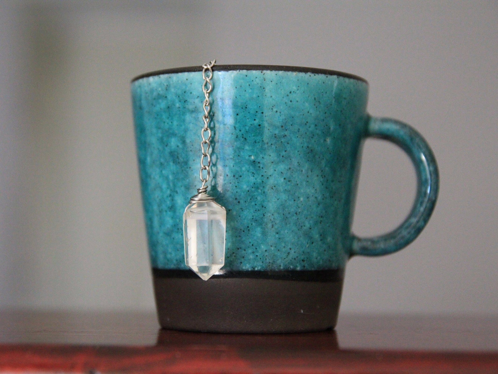 Clear Quartz Tea Infuser