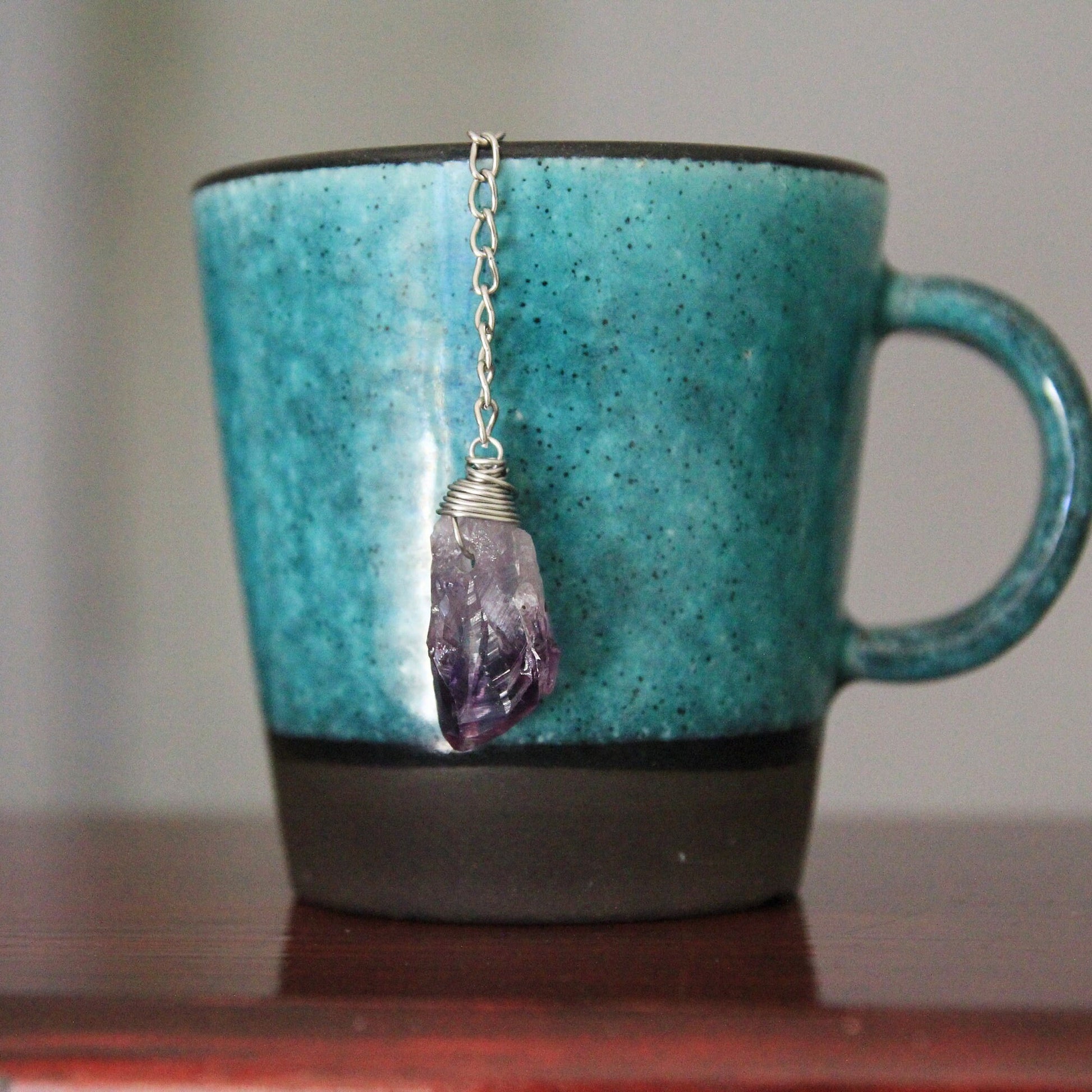 Amethyst Crystal Tea Infuser