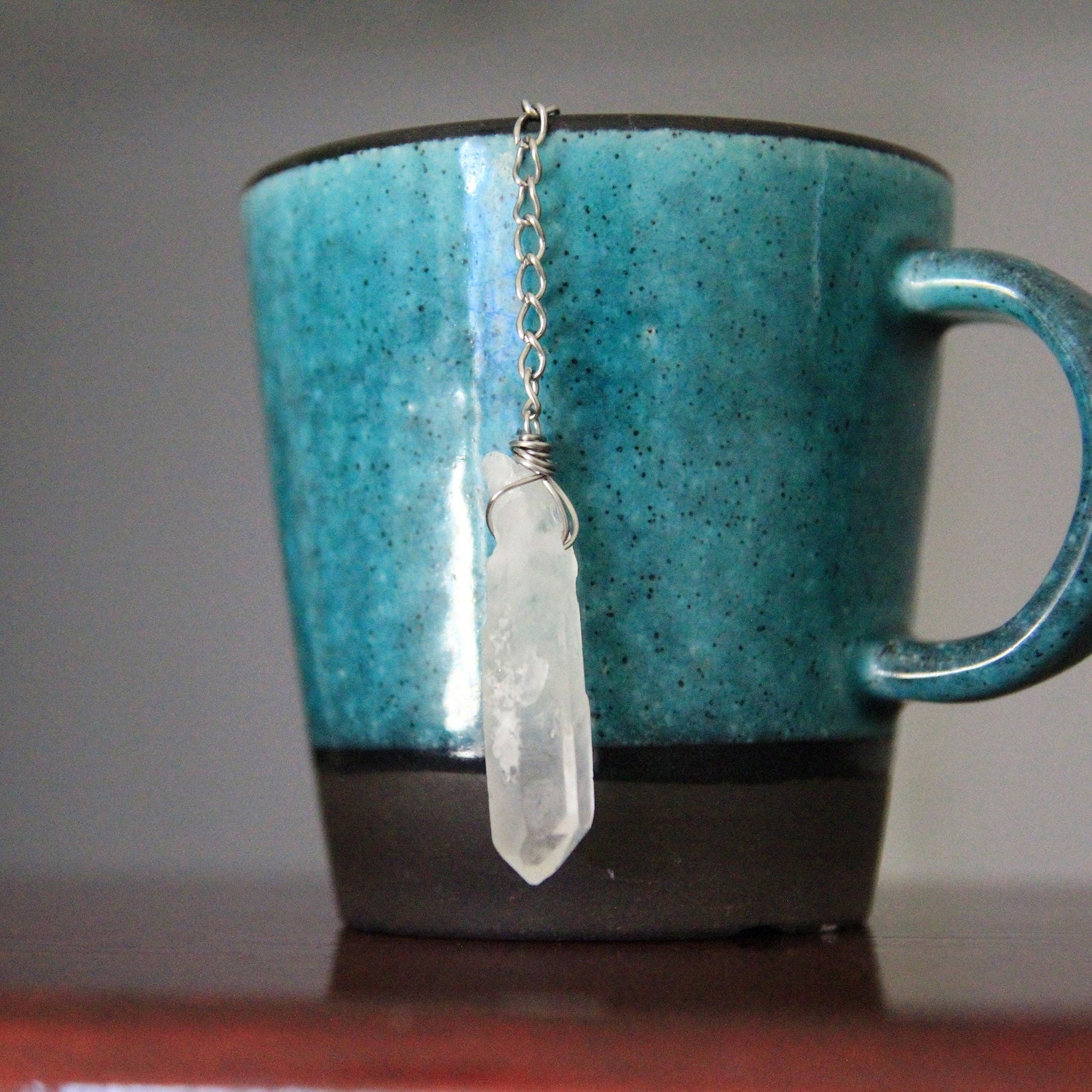 Clear Quartz Tea Infuser