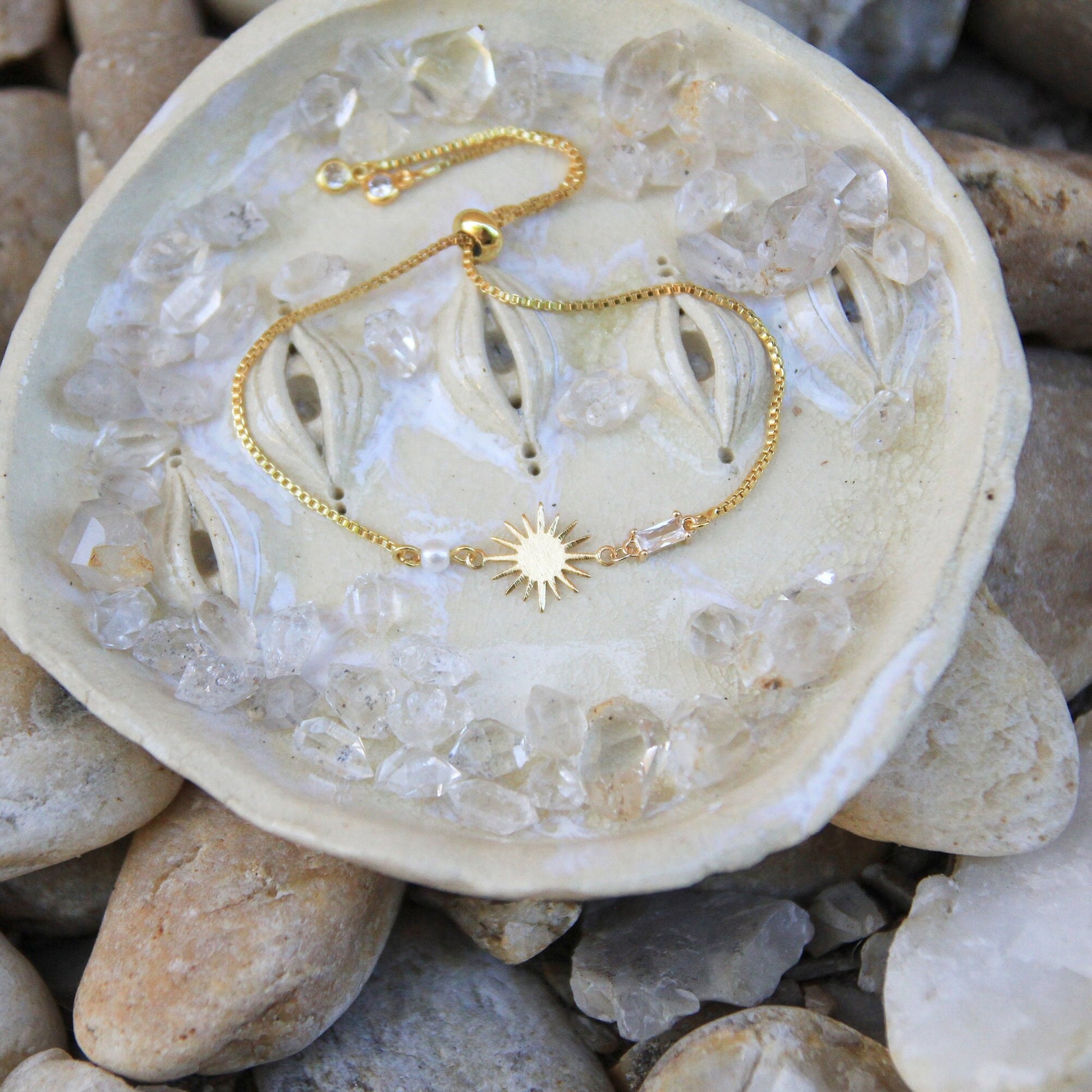 Gold Sun Bracelet