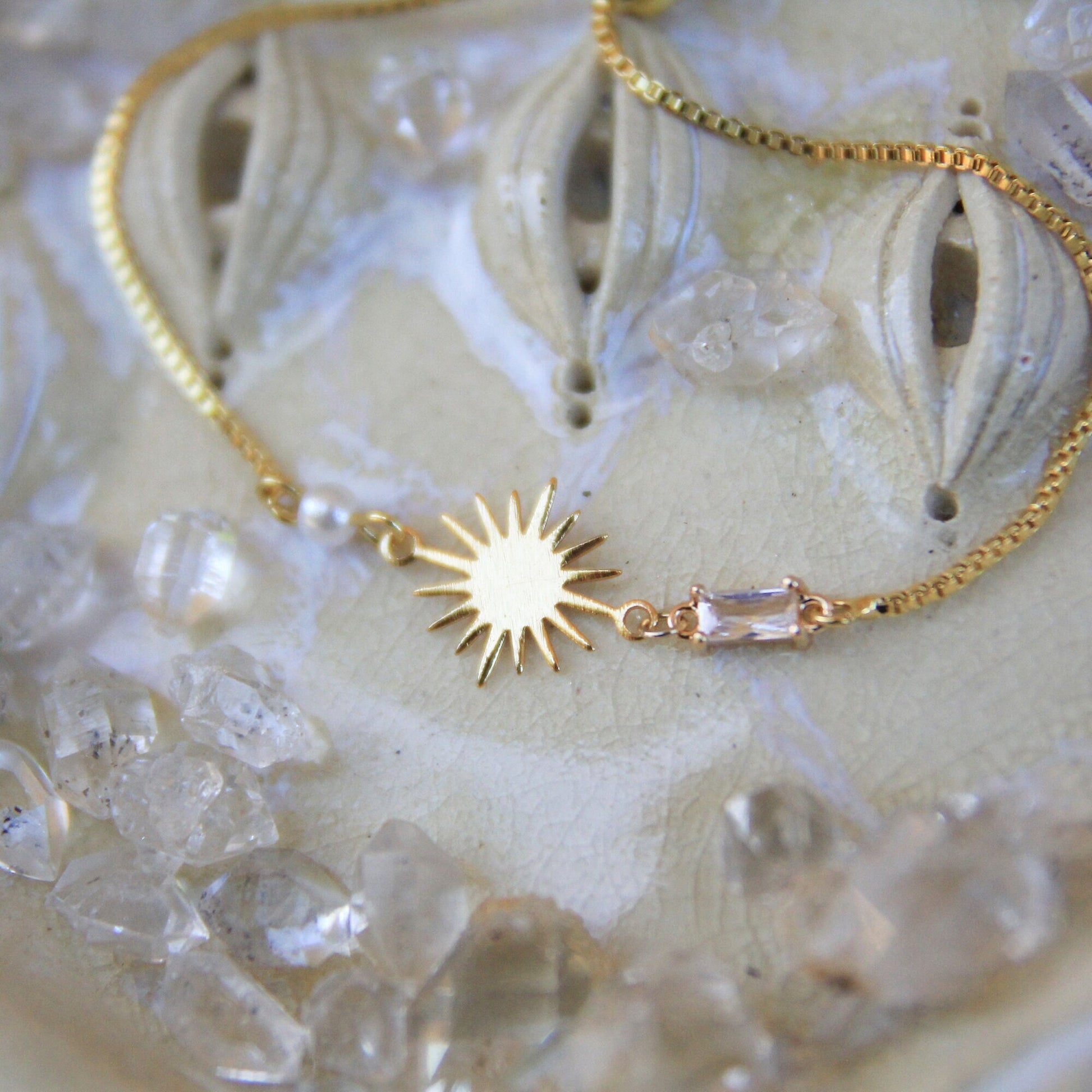 Gold Sun Bracelet