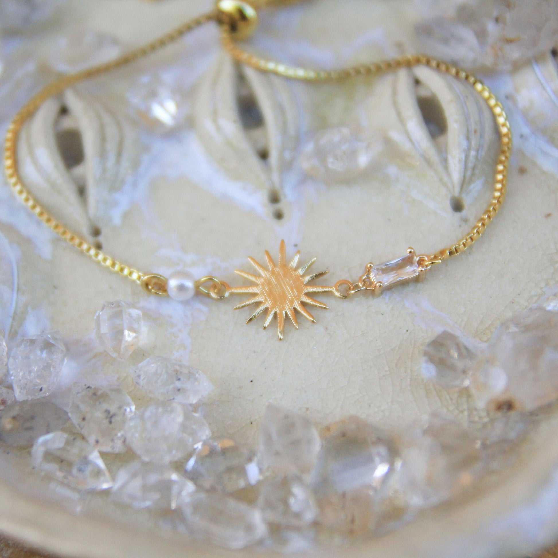 Gold Sun Bracelet