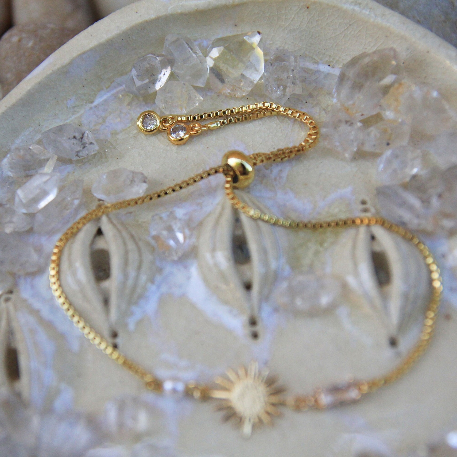 Gold Sun Bracelet