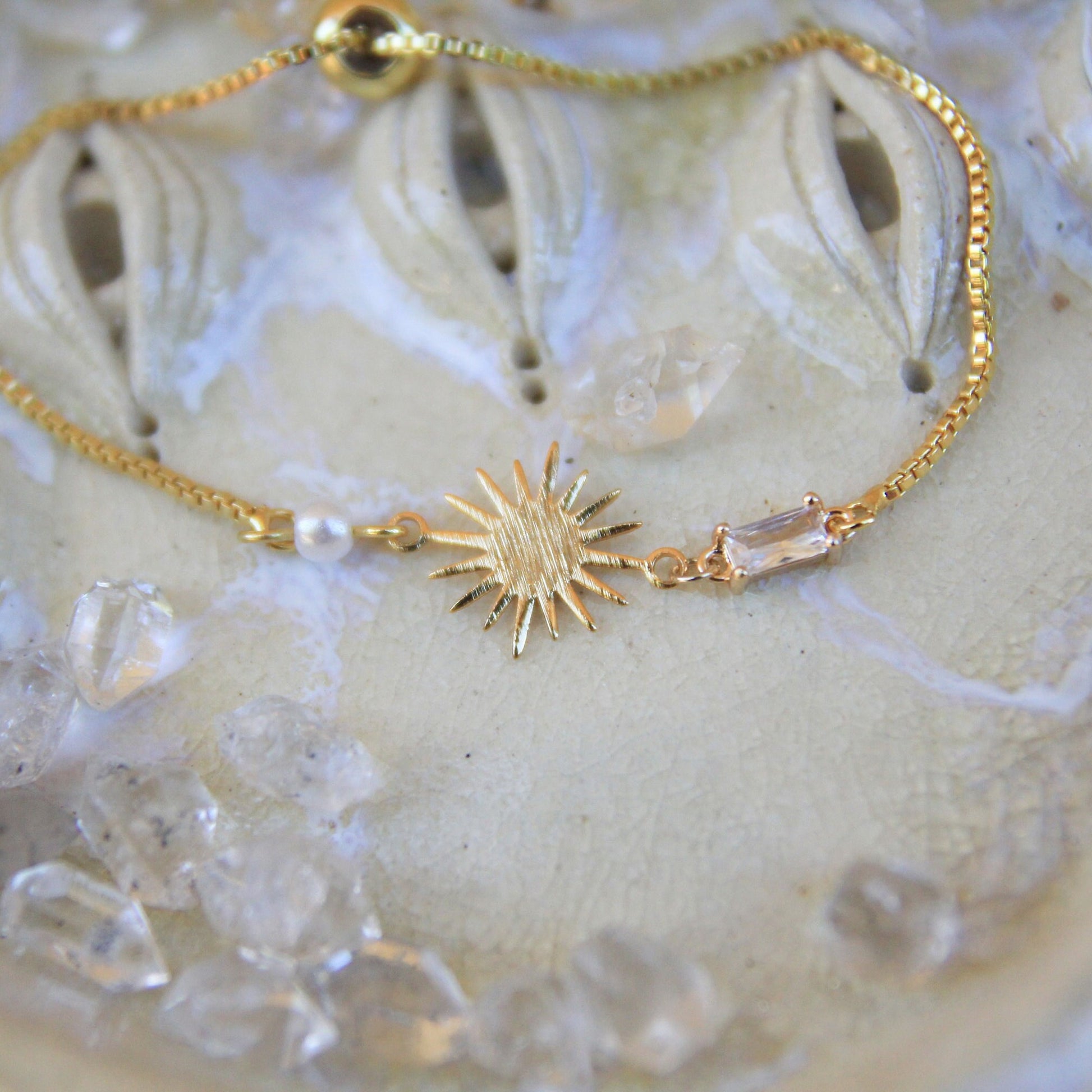Gold Sun Bracelet